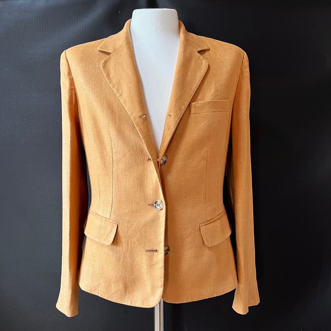 Made in Italy 베네통 린넨 테일러드 자켓 상품이미지3