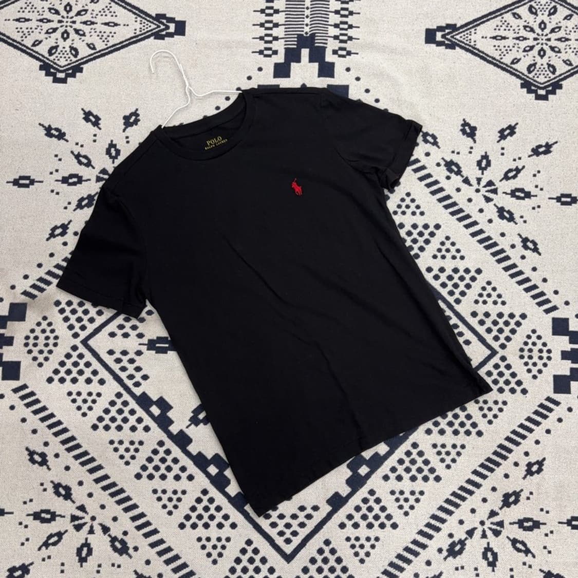 폴로 랄프로렌 자수 스판 반팔티 XS P00086 상품이미지1