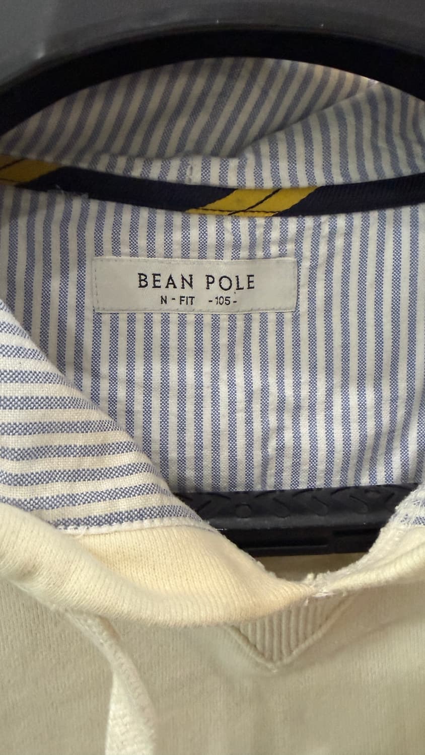 빈폴 아이보리색 후드티 상품이미지6