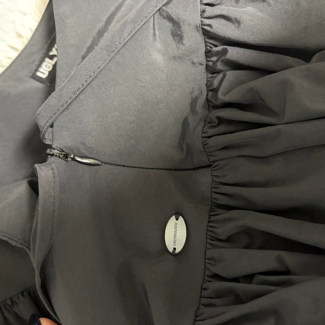 어글리쉐도우 치마바지 펌킨스커트팬츠 블랙 S 상품이미지4