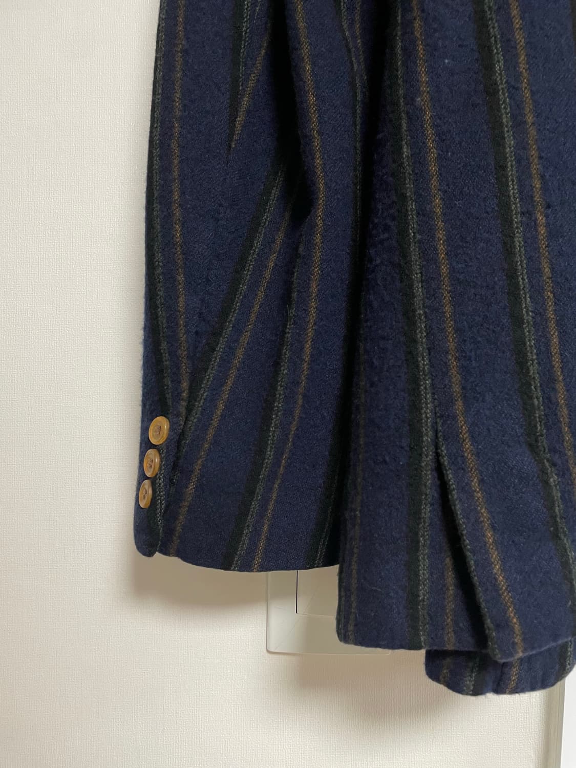 꼼데옴므  스트라이프 울 자켓 상품이미지4