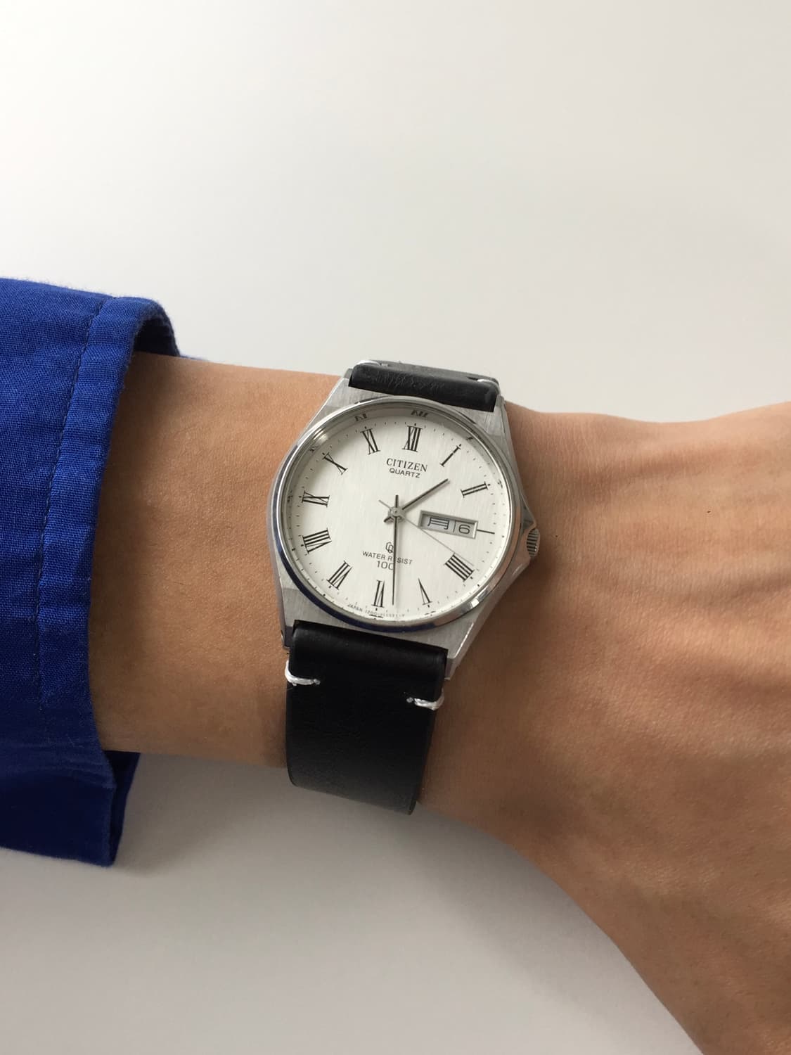 80s citizen roman index day-date quartz 상품이미지2
