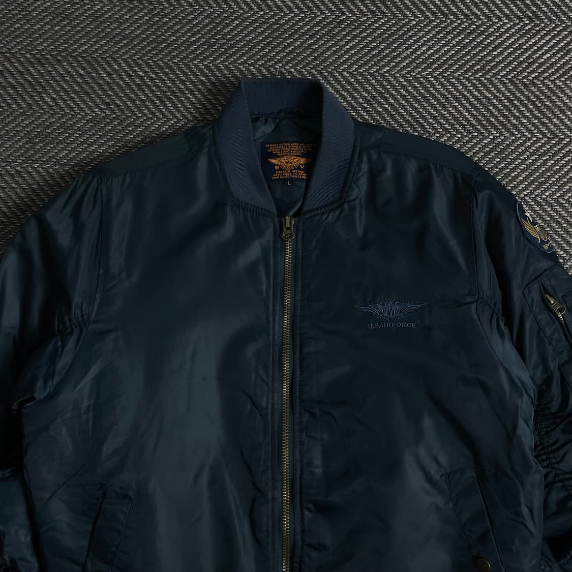 Captain Wevic USA빈티지 ma-1 항공점퍼 자켓 y 3617 상품이미지5