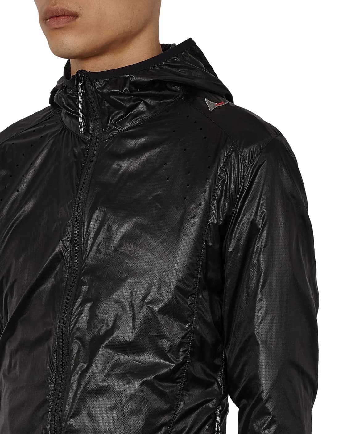 [M,L,XL]로아 하이킹 26ss 휴 패커블 윈드 자켓/블랙 상품이미지1