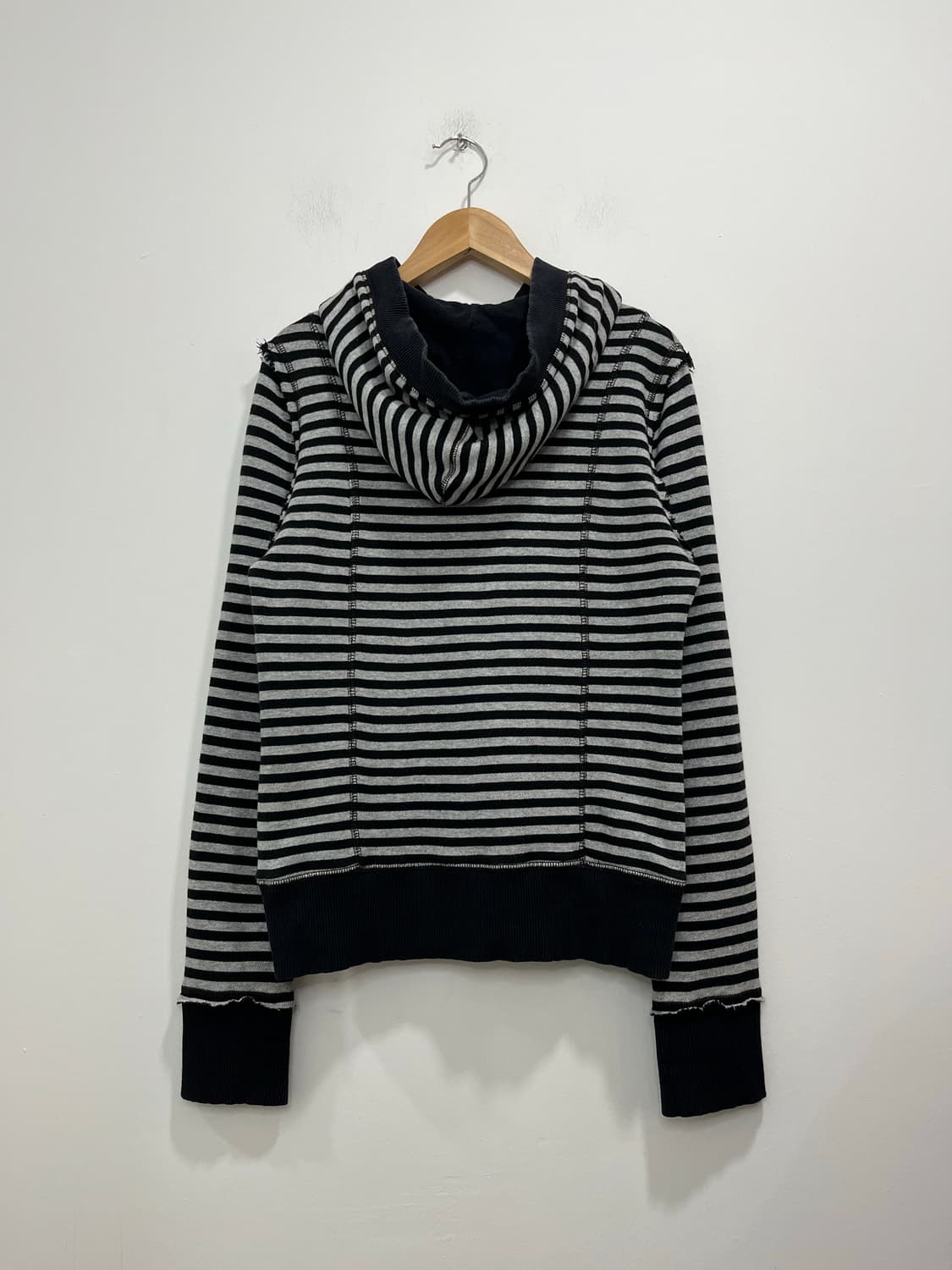 Honeysuckle Rose 락펑크 그런지 단가라 후드집업 상품이미지6