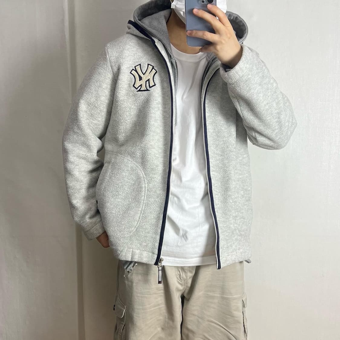 MLB 뉴욕양키즈 플리스 자켓 상품이미지1