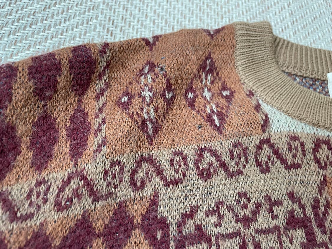 피에르 발망 지오메트릭 니트 J03812 상품이미지5