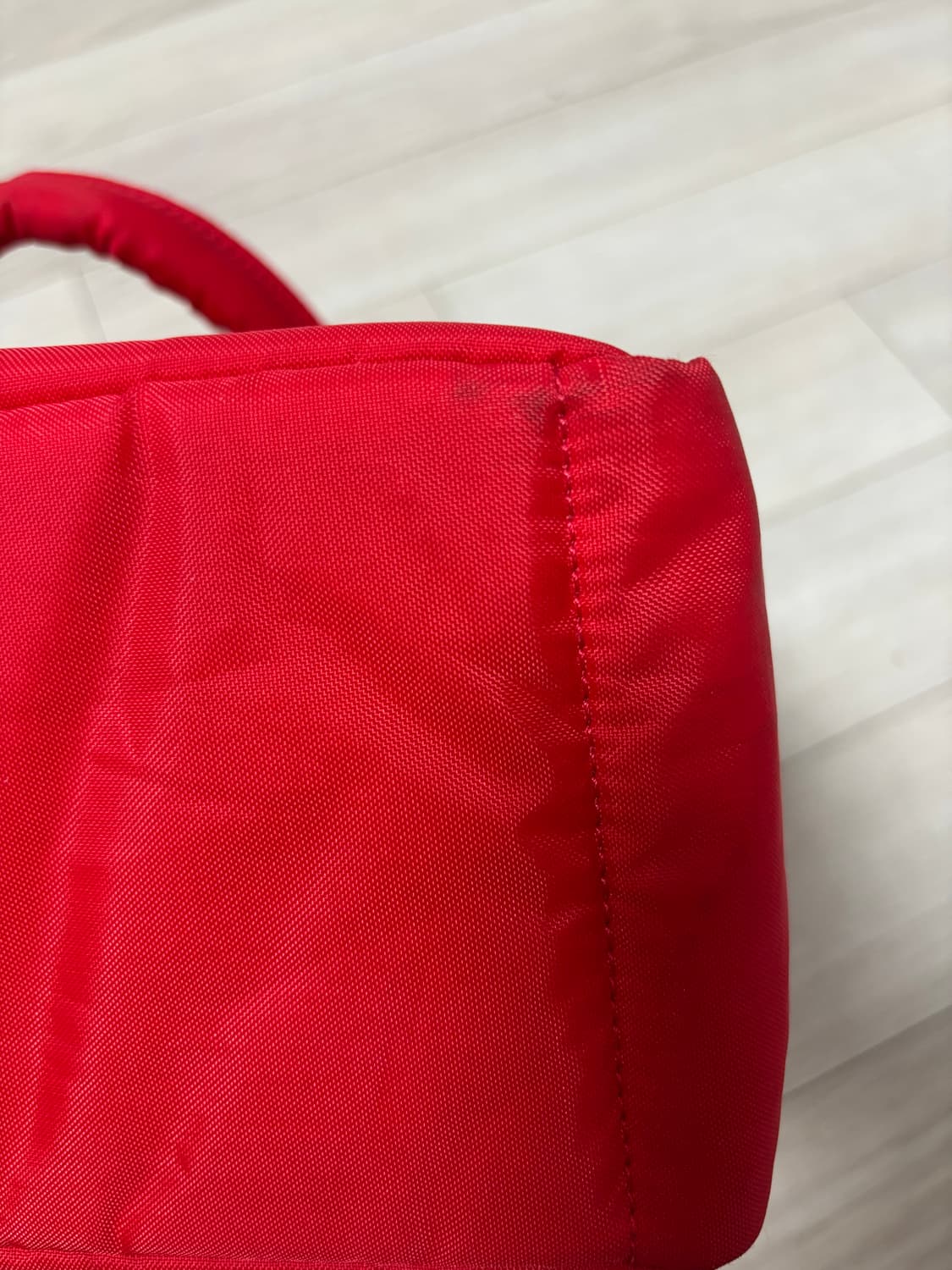 꼼데가르송 x포터 나일론백 레드 상품이미지4