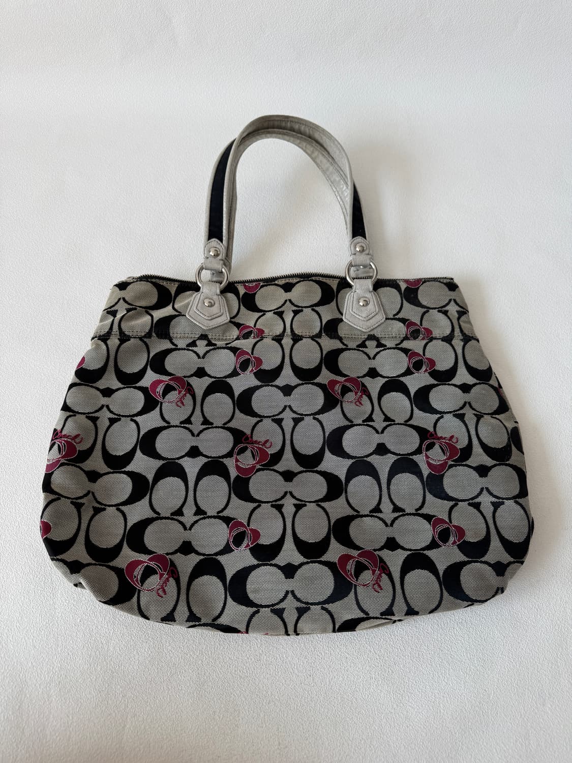 코치(Coach) 모노그램 토트백(내부 로고 갈라짐) 상품이미지6