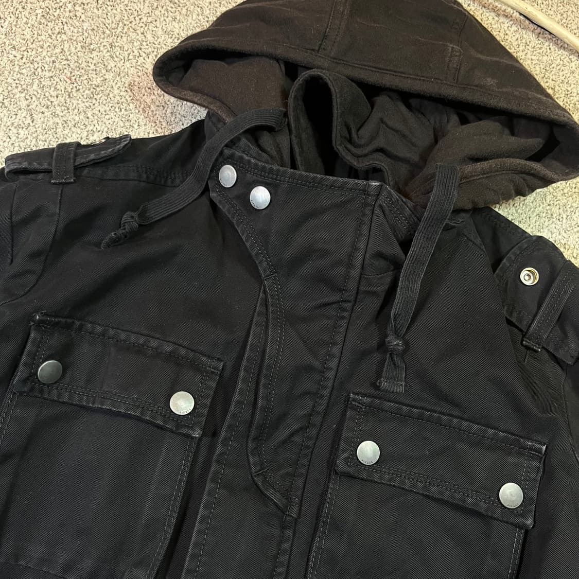 디젤 후드 필드 자켓 상품이미지3