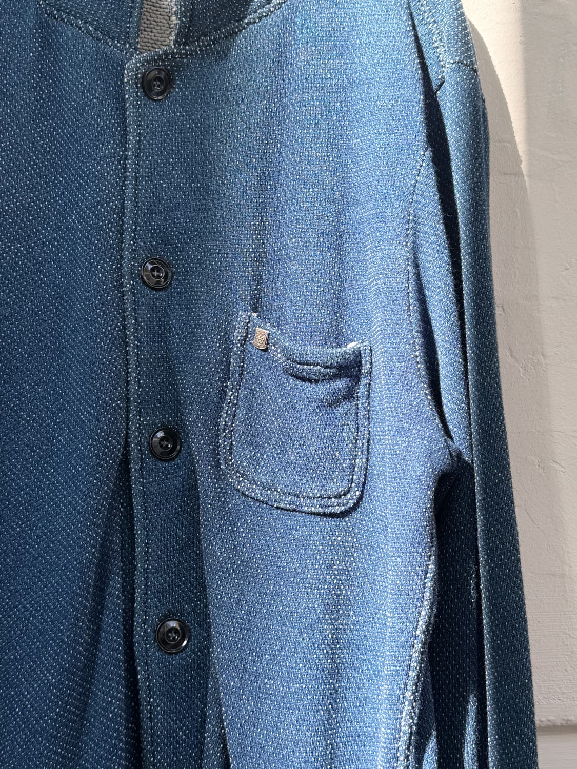 40WEFT 포티웨프트 인디고블루 사시코 스타일 자켓 XL 상품이미지3