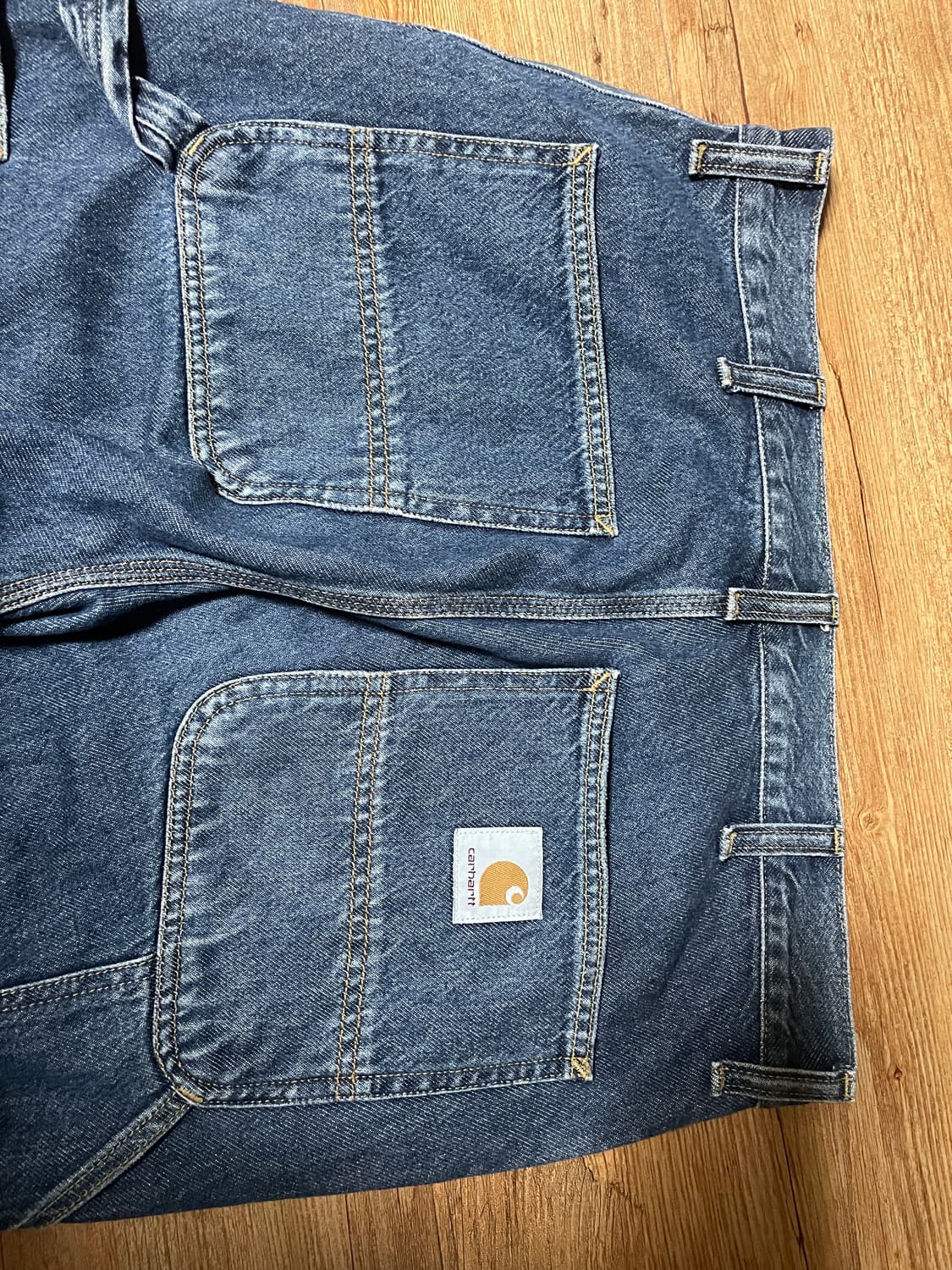 칼하트 WIP 더블니 팬츠 상품이미지5