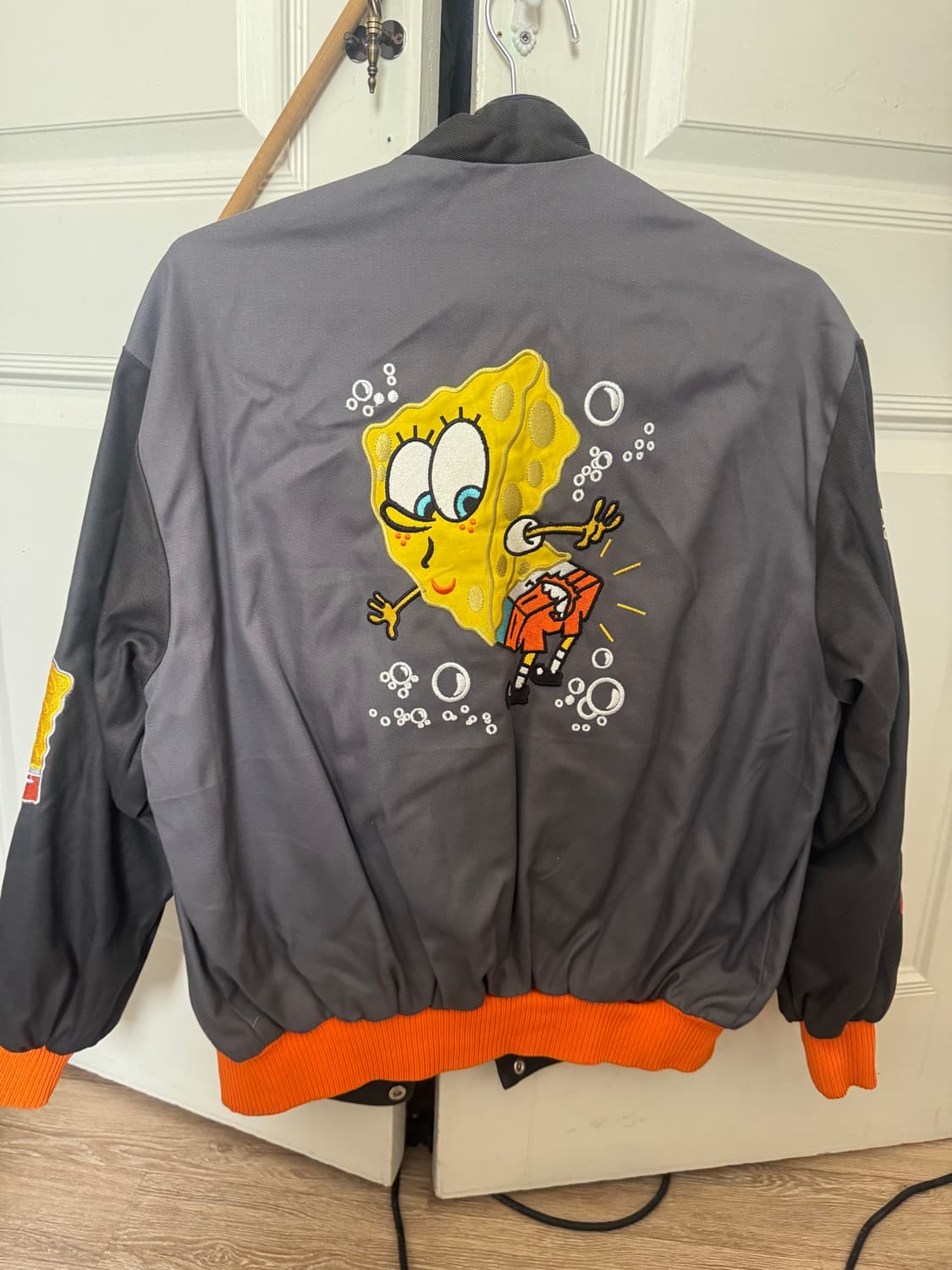 (무료배송) 제프 해밀턴 스폰지밥 레이싱 자켓 spongebob 봄버자켓 상품이미지2