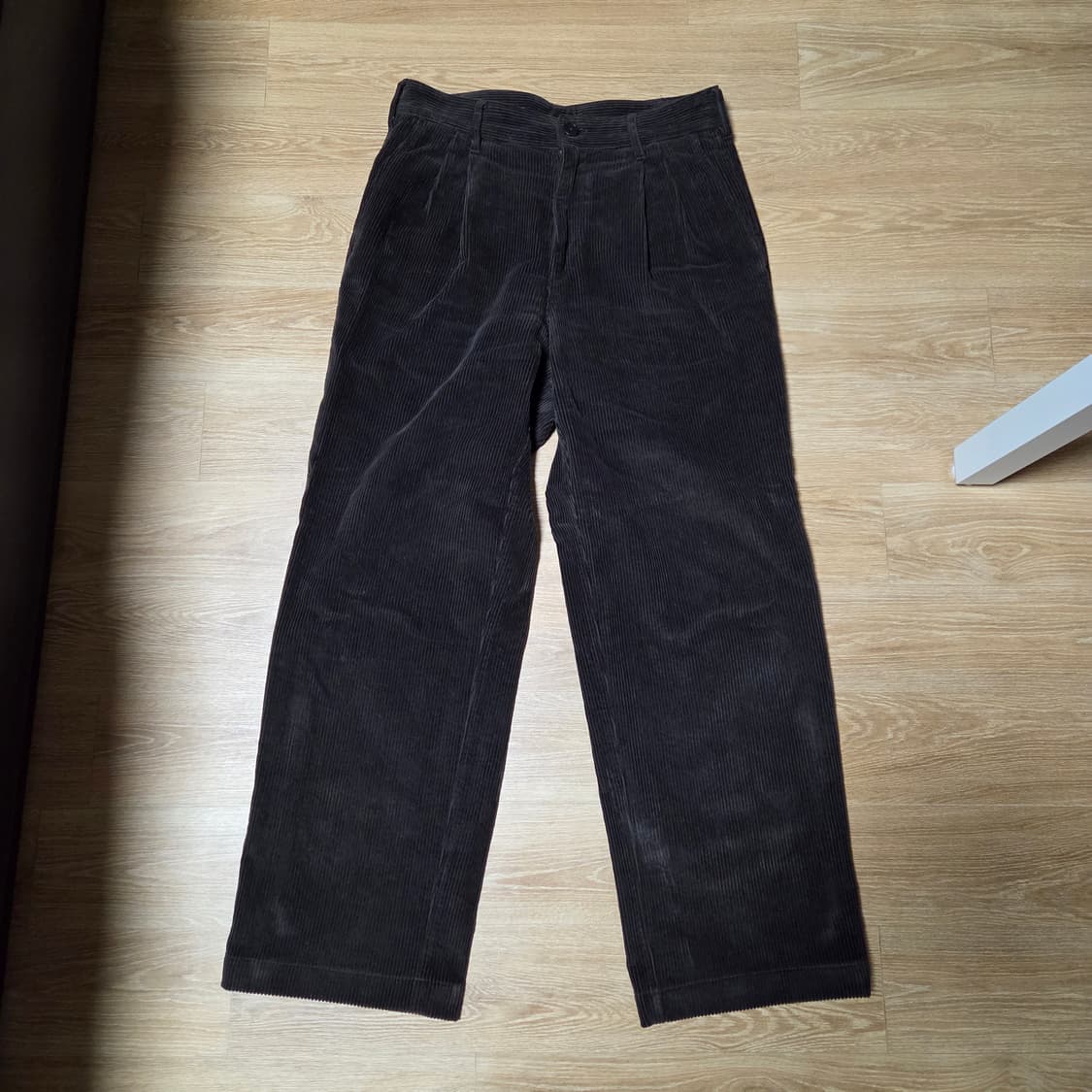 [1] 스테디에브리웨어 릴렉스드 코듀로이 팬츠 다크브라운 / sew 상품이미지1