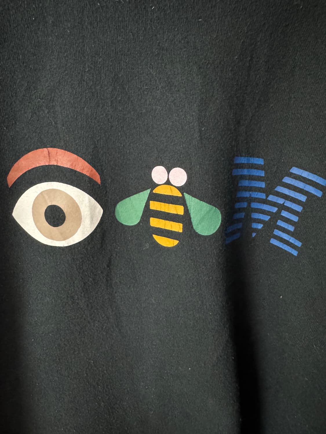 빈티지 90s IBM 오리지널 프로모션 스웻셔츠 맨투맨 블랙 XL 상품이미지2