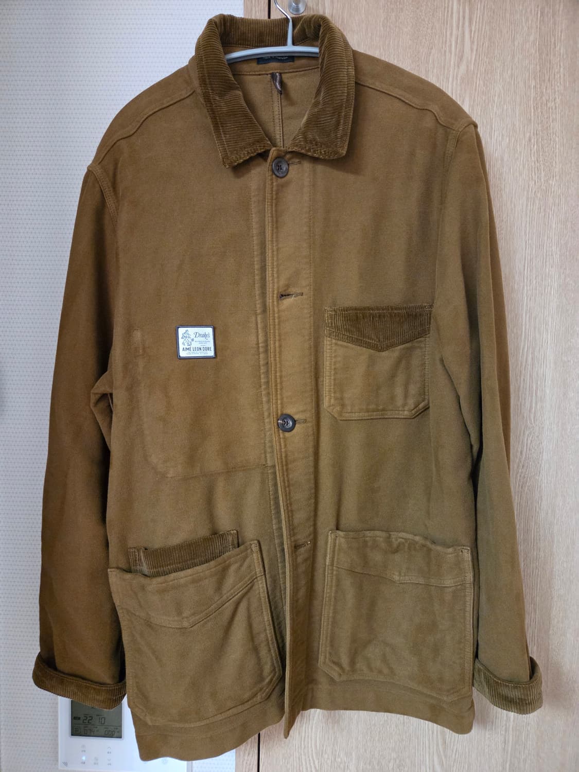 드레익스 에임레온도르 브라운 자켓 40사이즈 상품이미지1