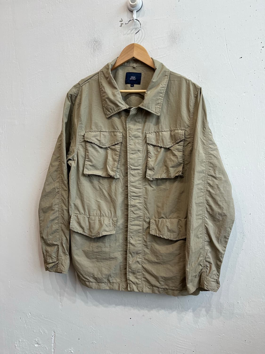 URBAN REPUBLIC 나일론 사파리 자켓 L 상품이미지1