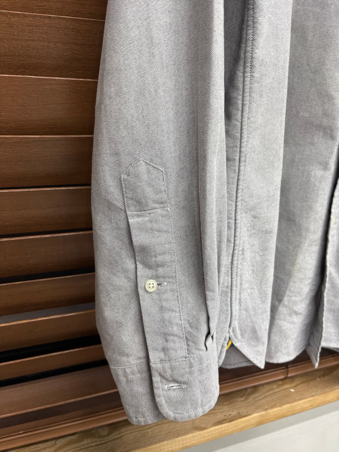 폴로 랄프로렌 클래식 핏 그레이 버튼 셔츠 상품이미지4