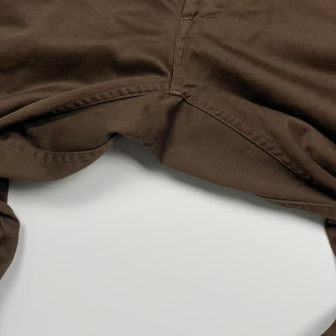 (32) 나나미카 와이드 치노 팬츠 다크브라운 상품이미지4