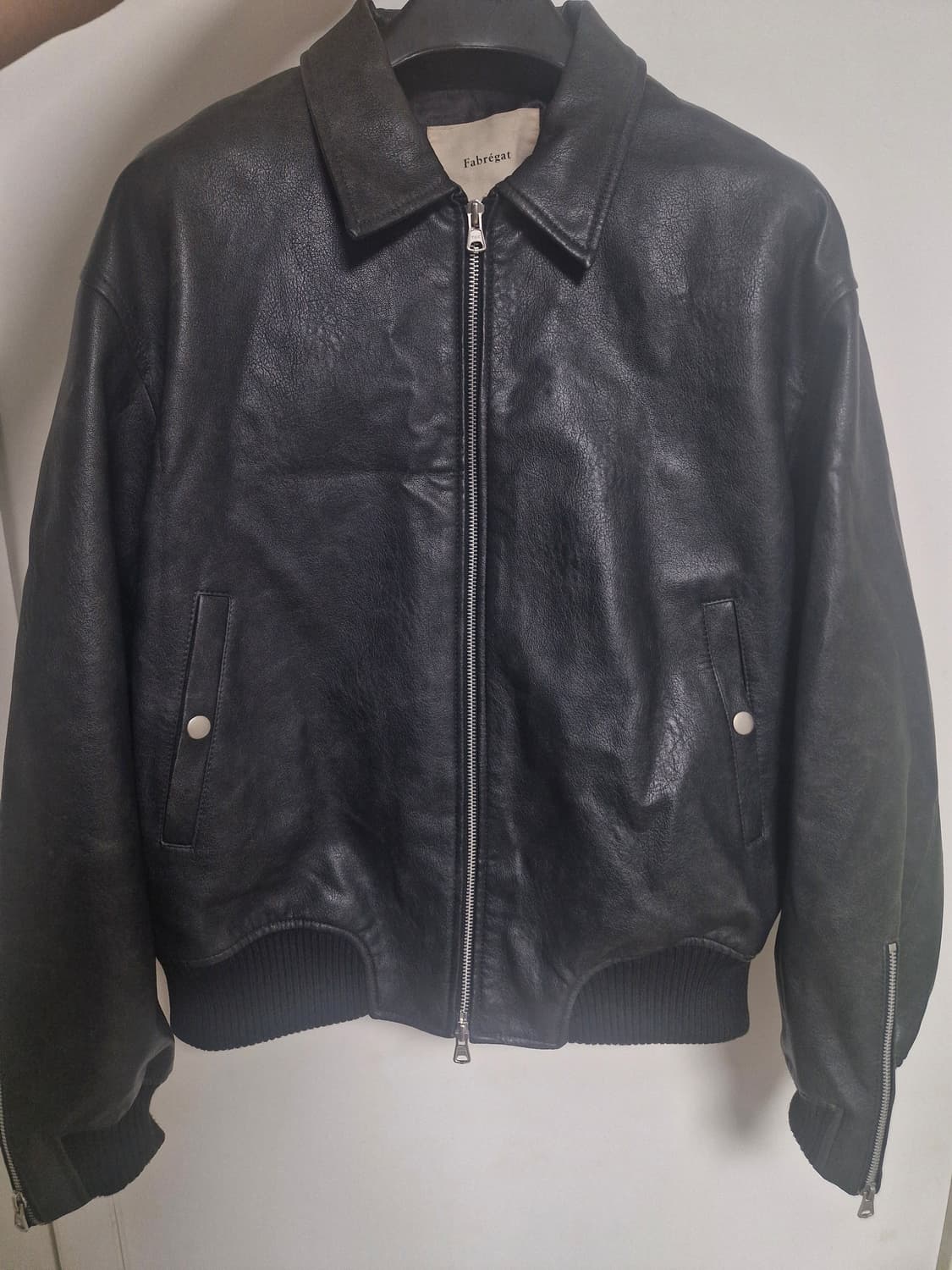 파브레가 바드 레더 봄버자켓 상품이미지3