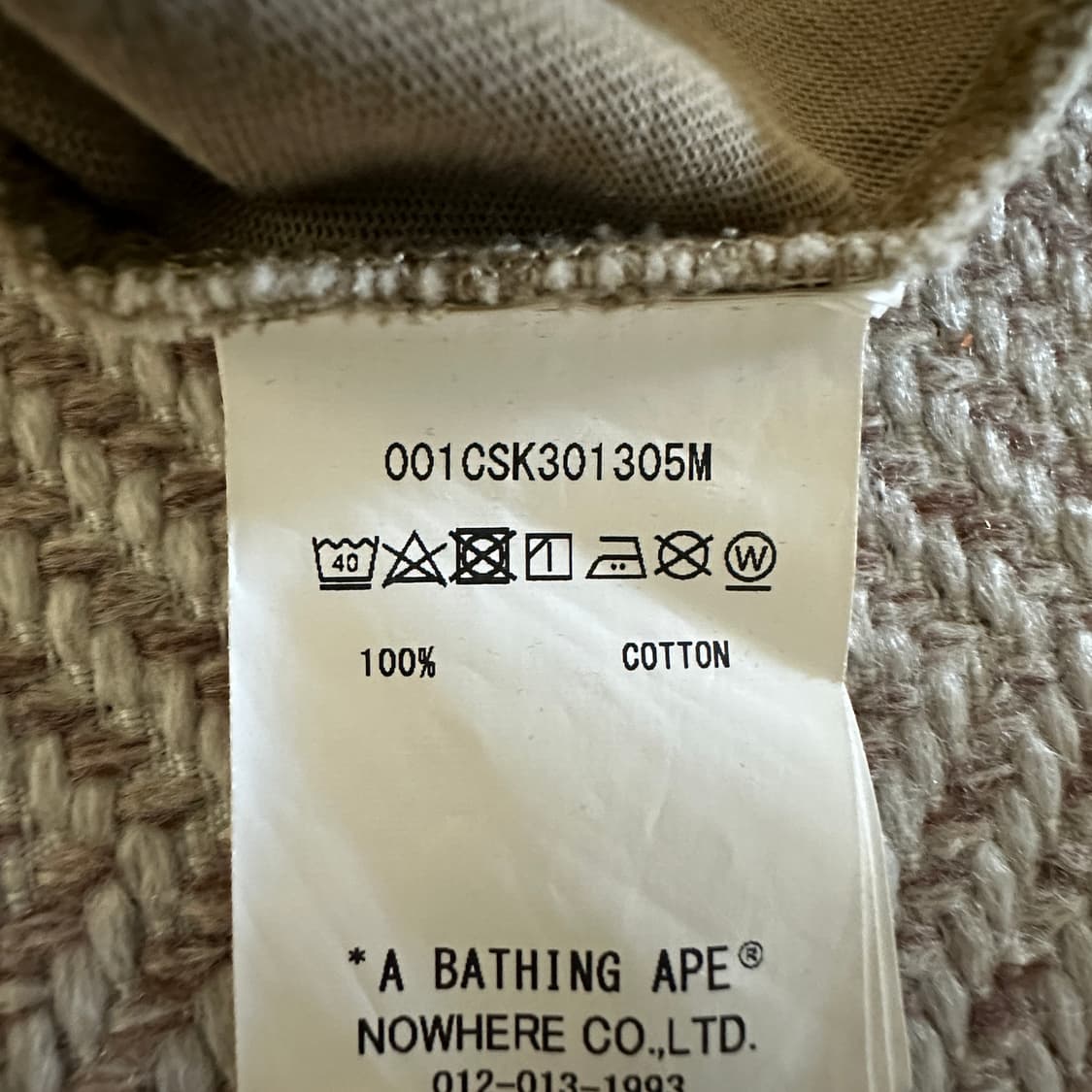 BAPE over t-shirt 상품이미지4