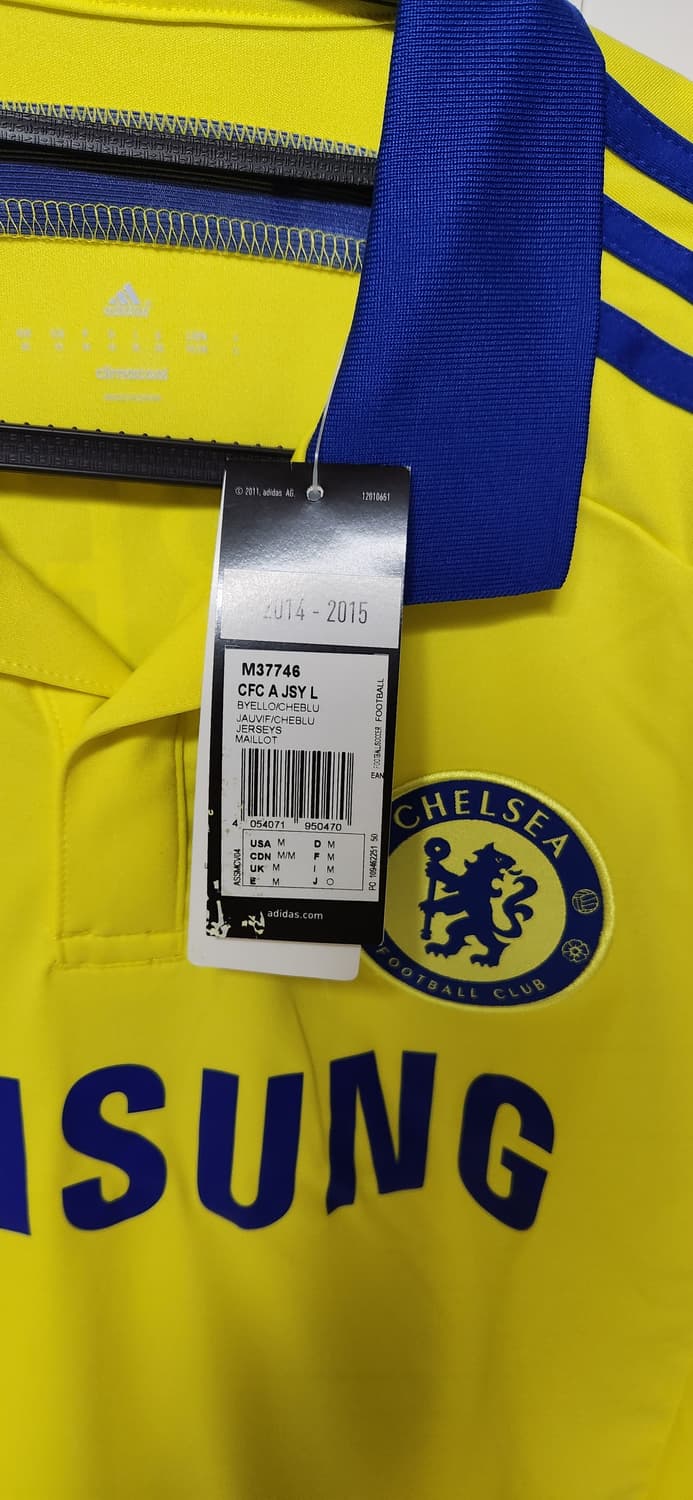 아디다스 첼시 14-15 어웨이 챔스 유니폼 긴팔 NO.4 파브레가스 상품이미지6