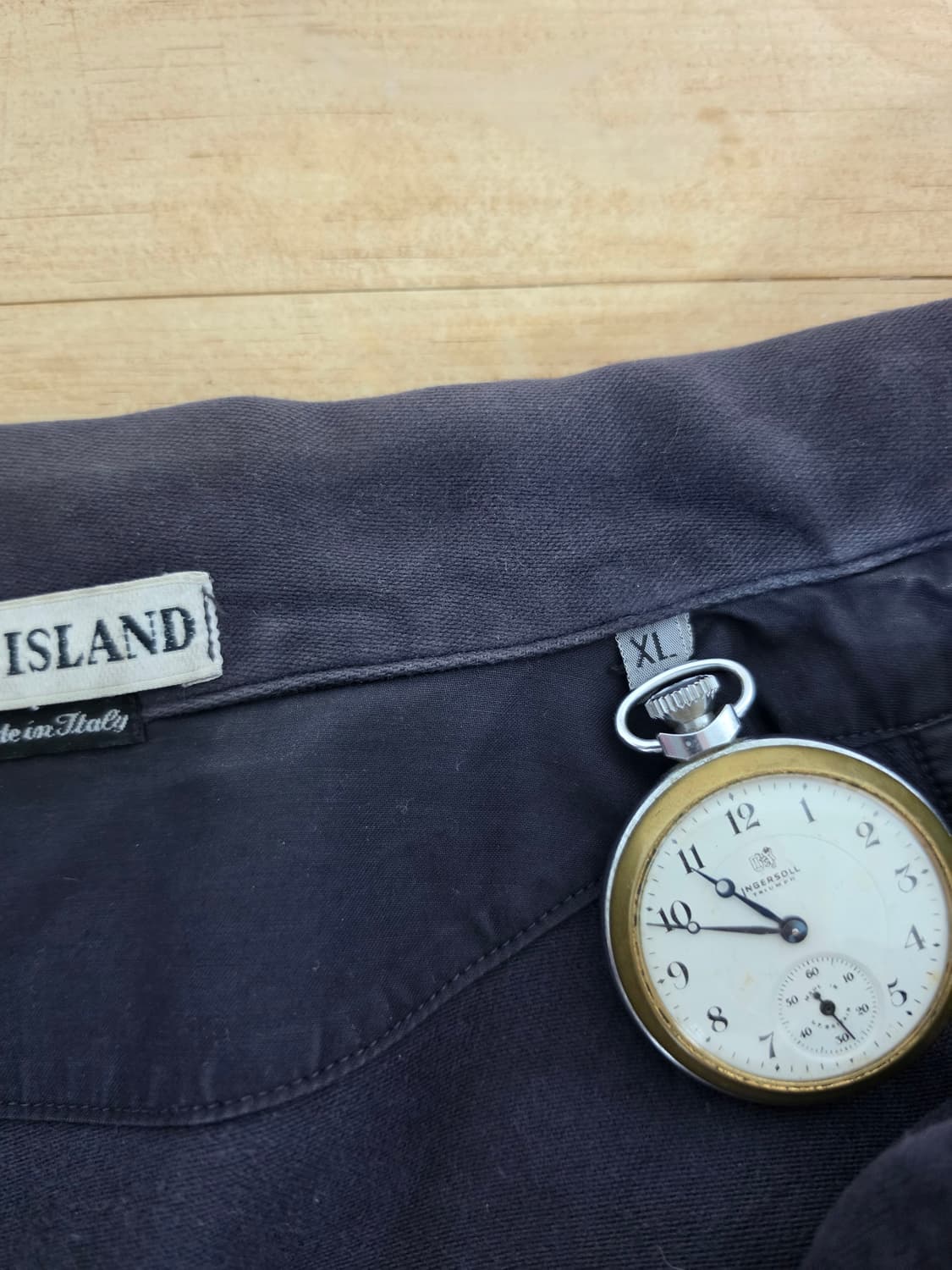 97AW 스톤 아일랜드 그린 엣지 몰스킨 스냅 버튼 재킷 상품이미지6