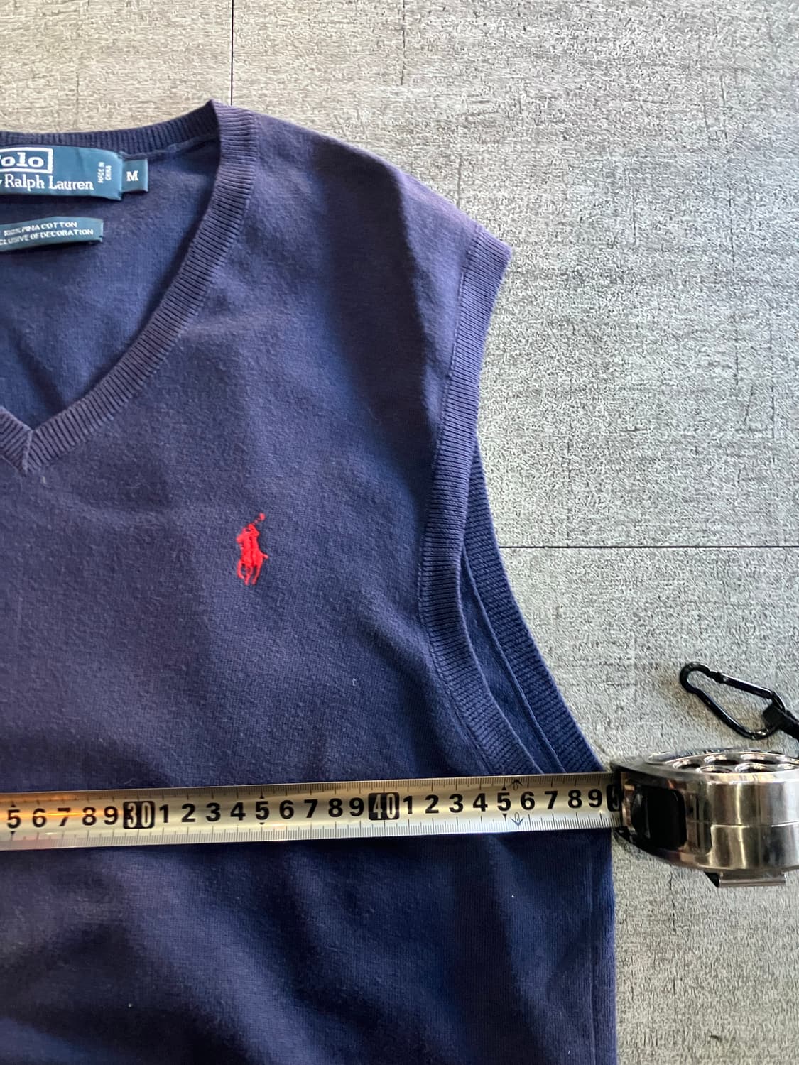 Polo 폴로랄프로렌 올드스쿨아메카지 혁오풍 니트베스트조끼 상품이미지2