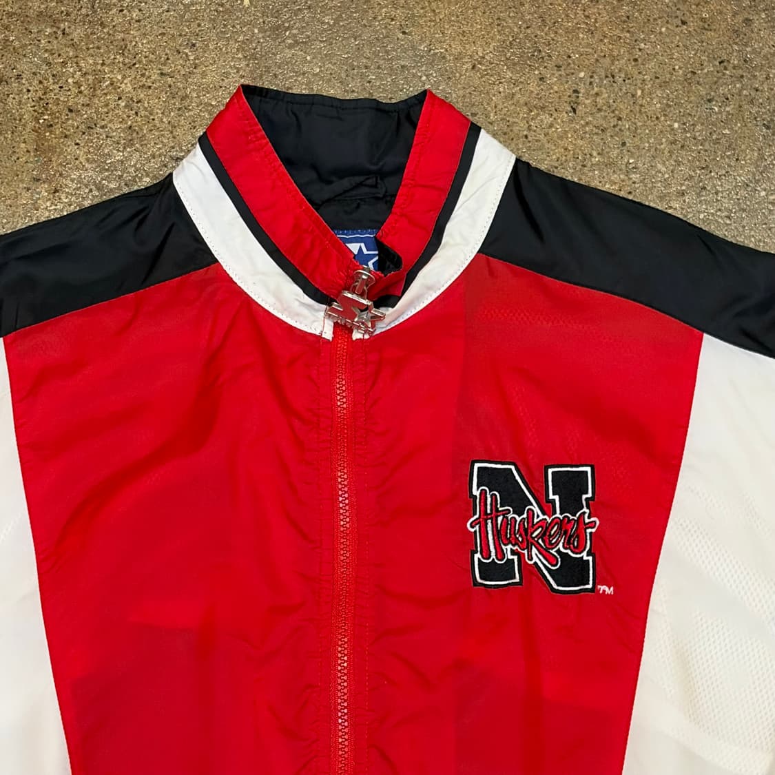 90s 미국 빈티지 스타터 네브래스카 콘허스커스 바람막이 상품이미지3