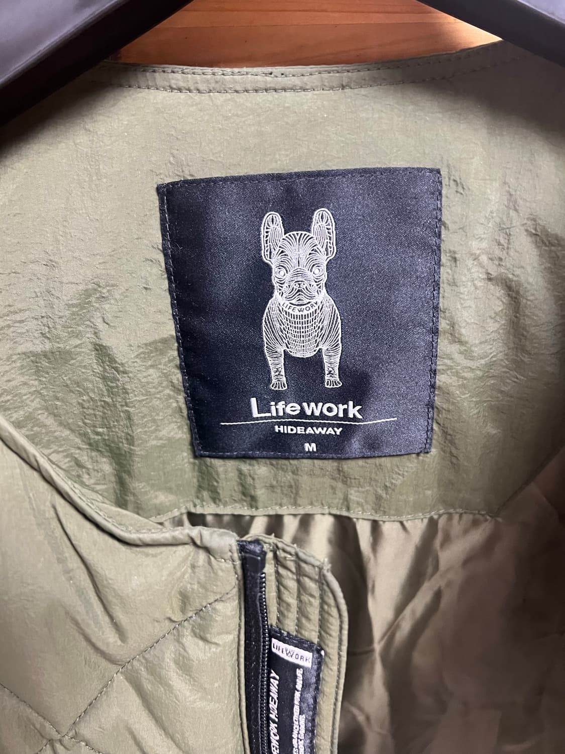 라이프워크 퀼팅 경량 덕다운 자켓 상품이미지3