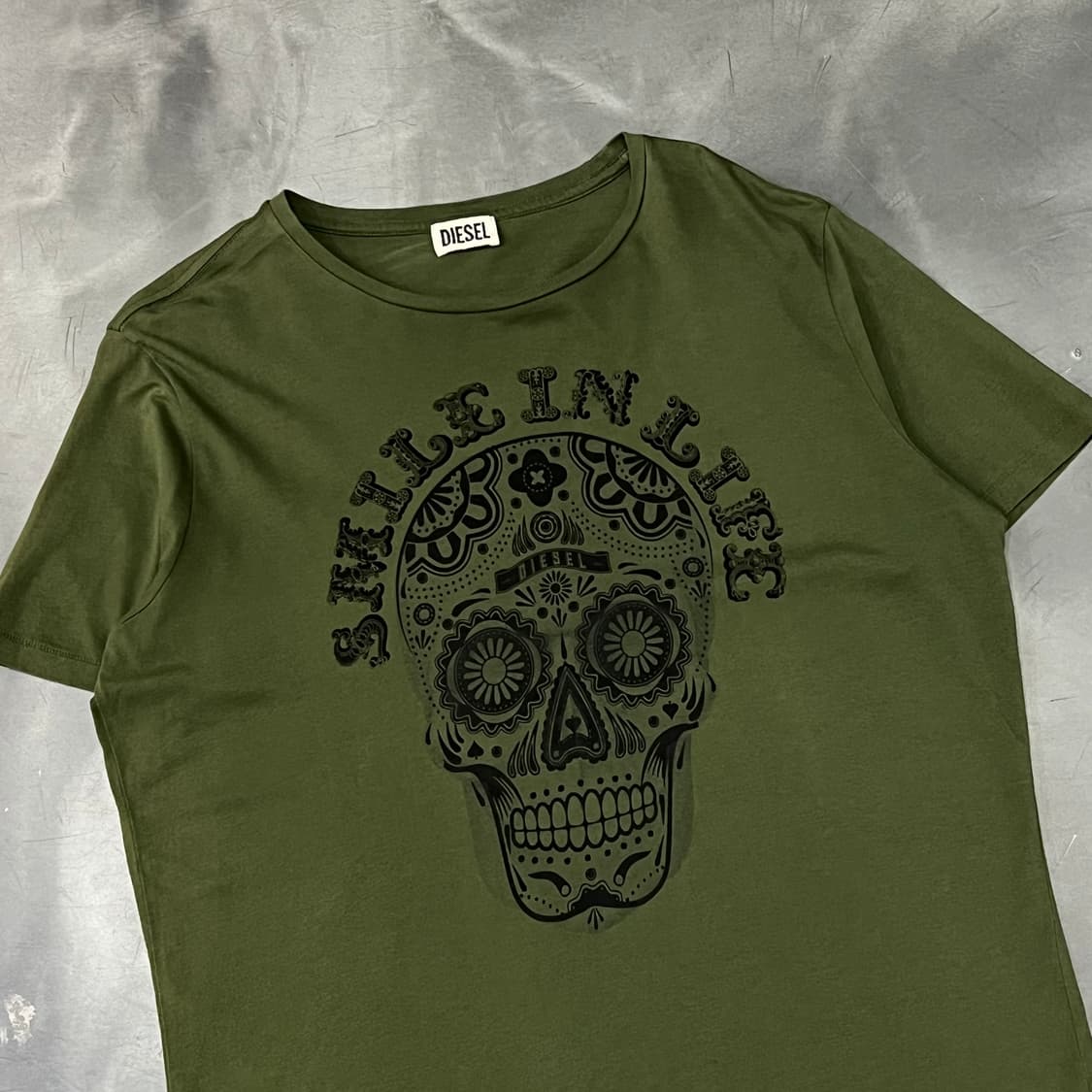  디젤 프린팅 반팔티 y15876 상품이미지3