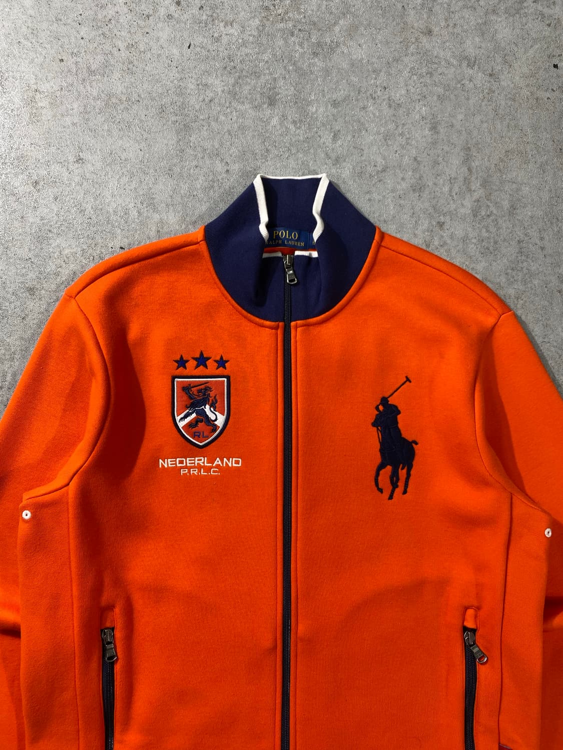 [M] Polo 폴로 랄프로렌 네덜란드 코튼 집업 져지 상품이미지2