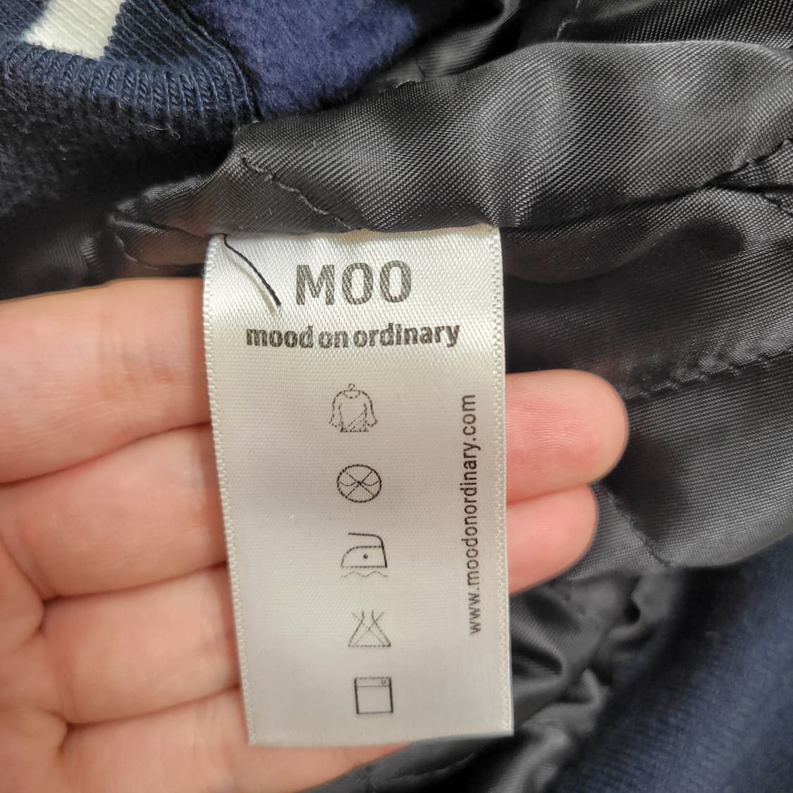 MOO 울 바시티 자켓 상품이미지3