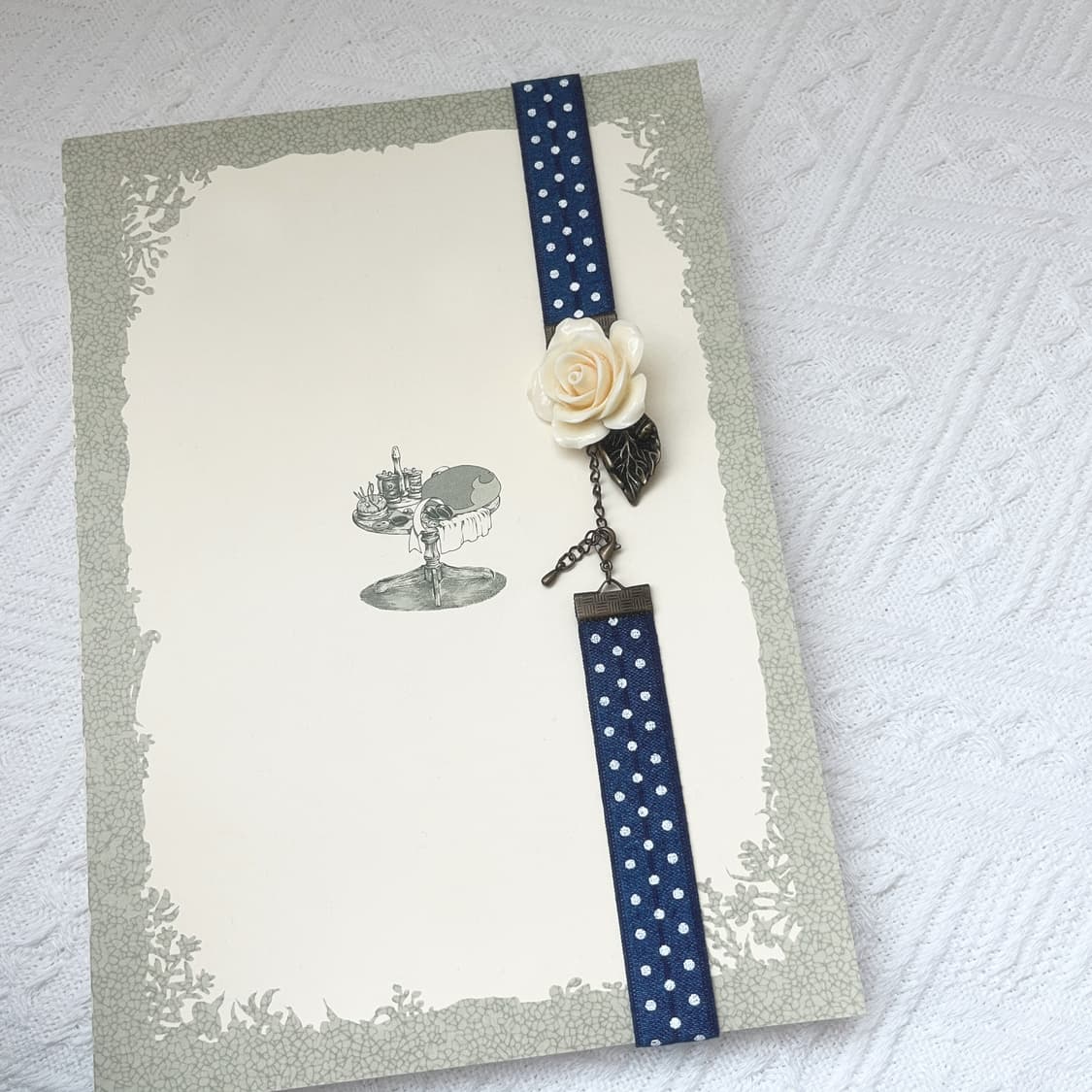 ⊰dot flower⊱ book-band 도트 꽃 북밴드 상품이미지4