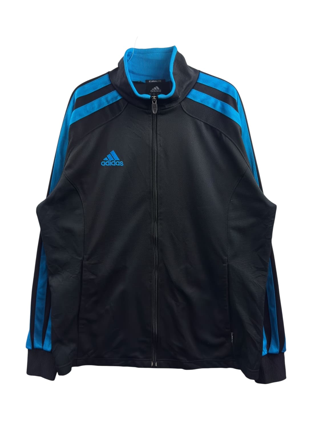 아디다스 재팬 블루블랙 빅삼선 메쉬트랙탑 져지728 상품이미지1