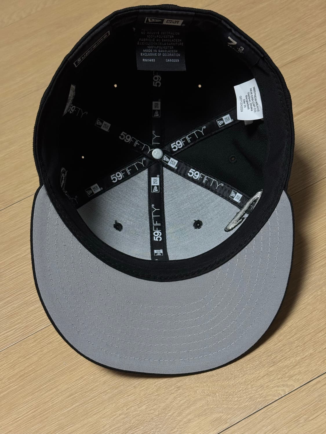 [738] 슈프림 25ss 멀티 s로고 뉴에라 블랙 상품이미지6