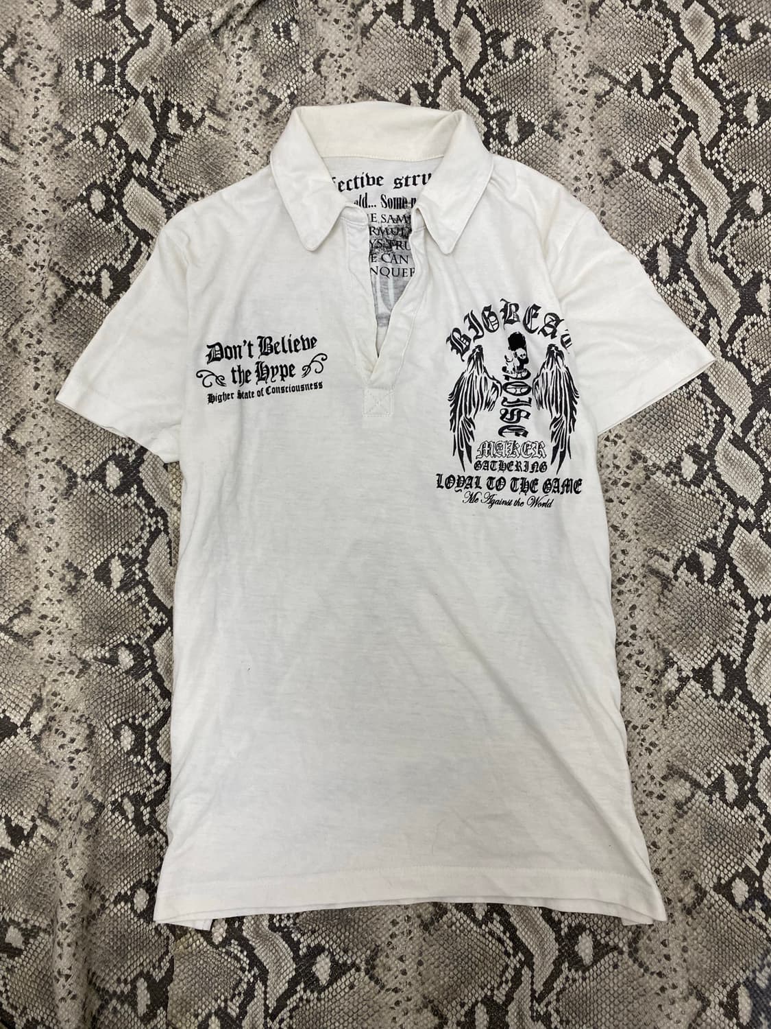 [Defectibe Struct]Skull&Wings Print Tee 상품이미지2