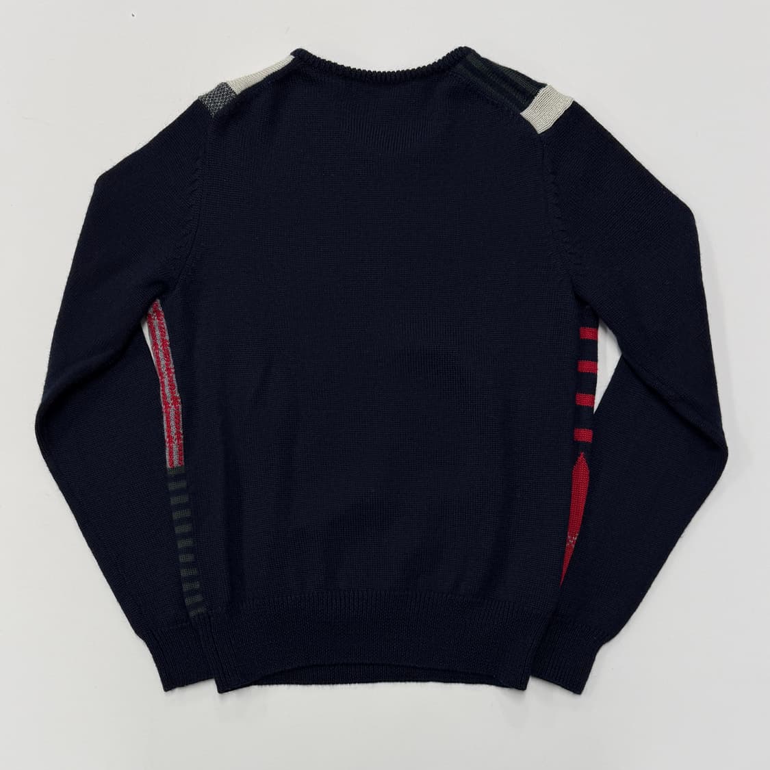 Beams patchwork sweater 상품이미지6