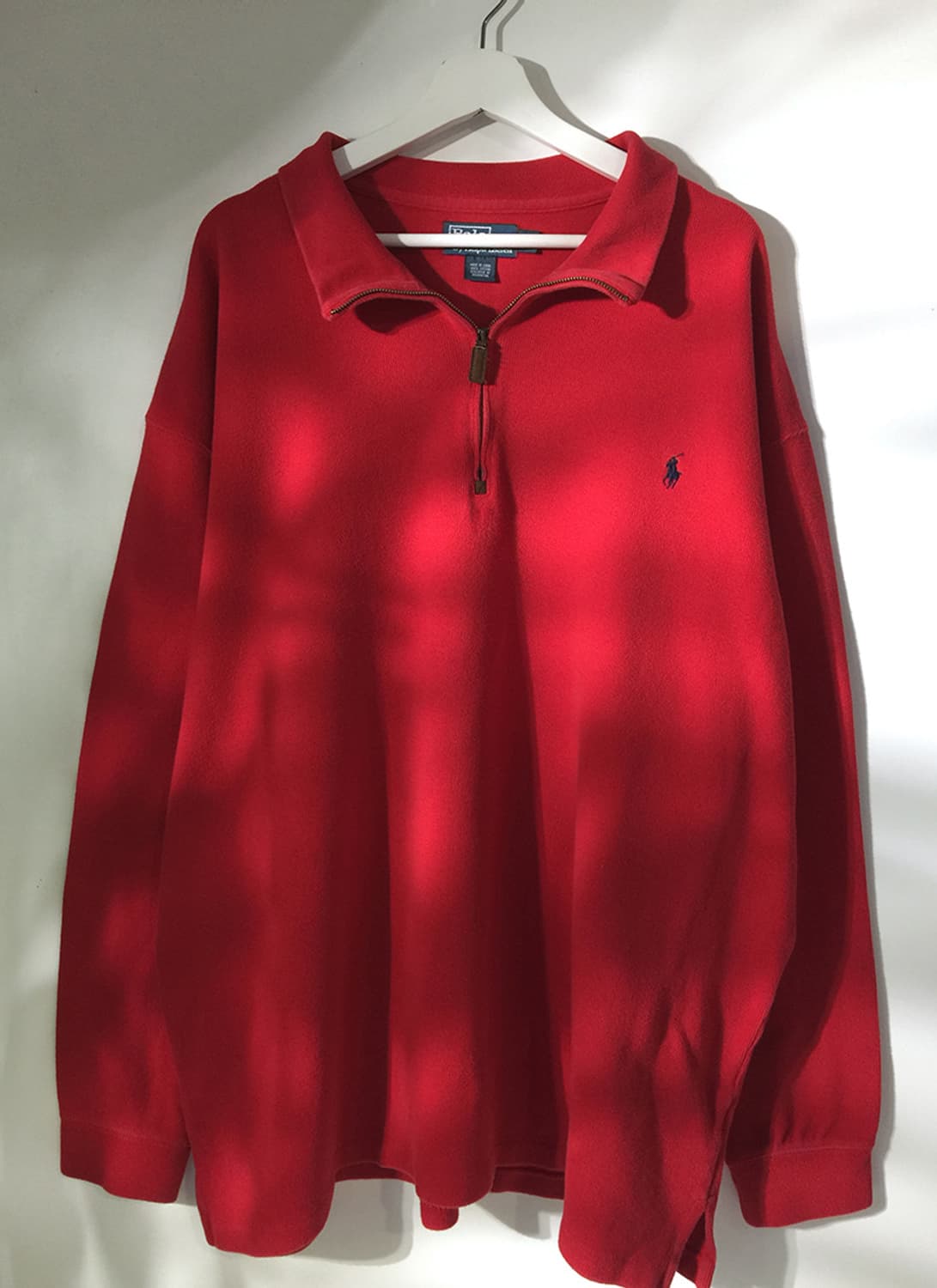 (MAN) 폴로랄프로렌 스웻 반집업 XL 상품이미지6