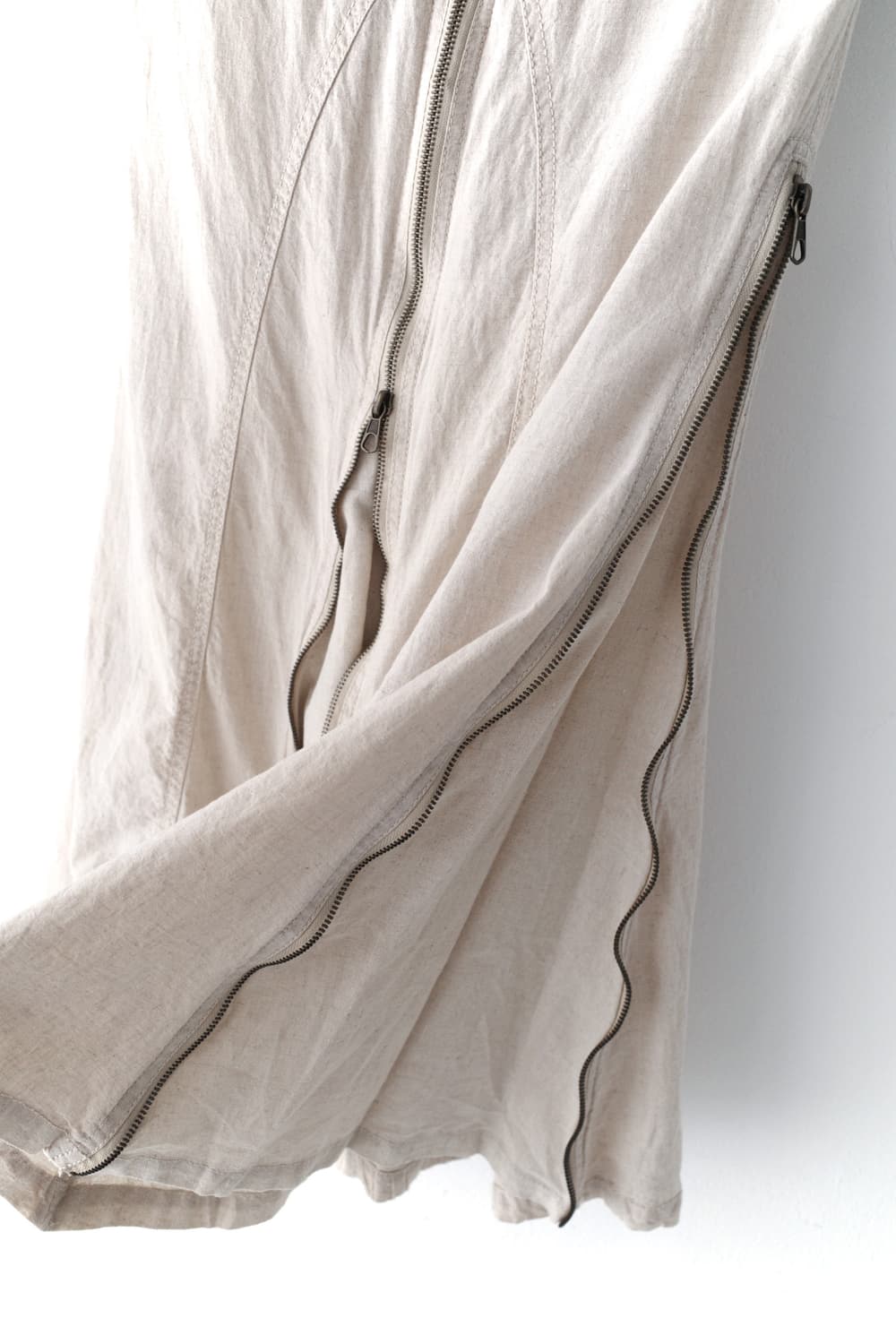 goa) zipper long skirt 상품이미지4