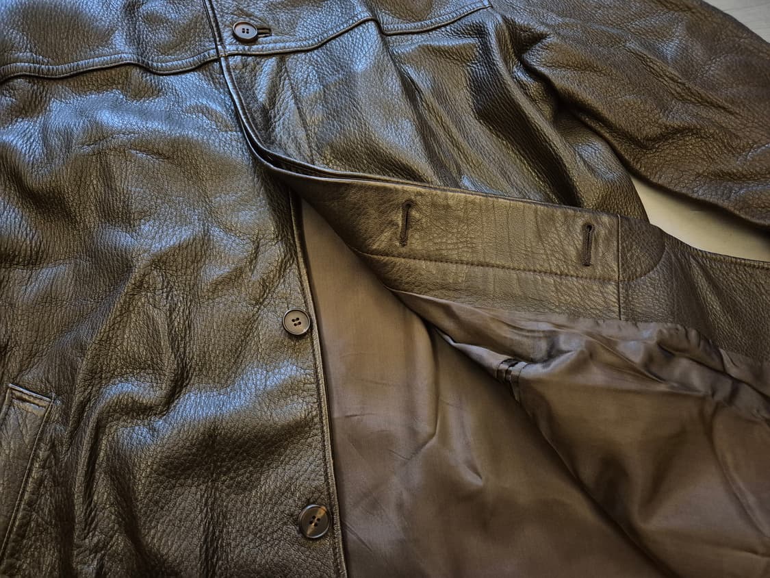 AUSSI deer skin leather jacket 상품이미지4