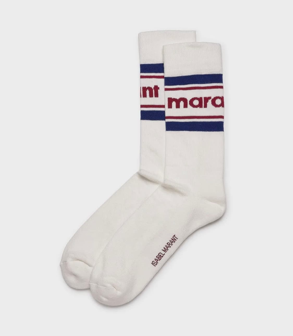 [새상품]이자벨마랑 로고 양말 화이트 상품이미지2