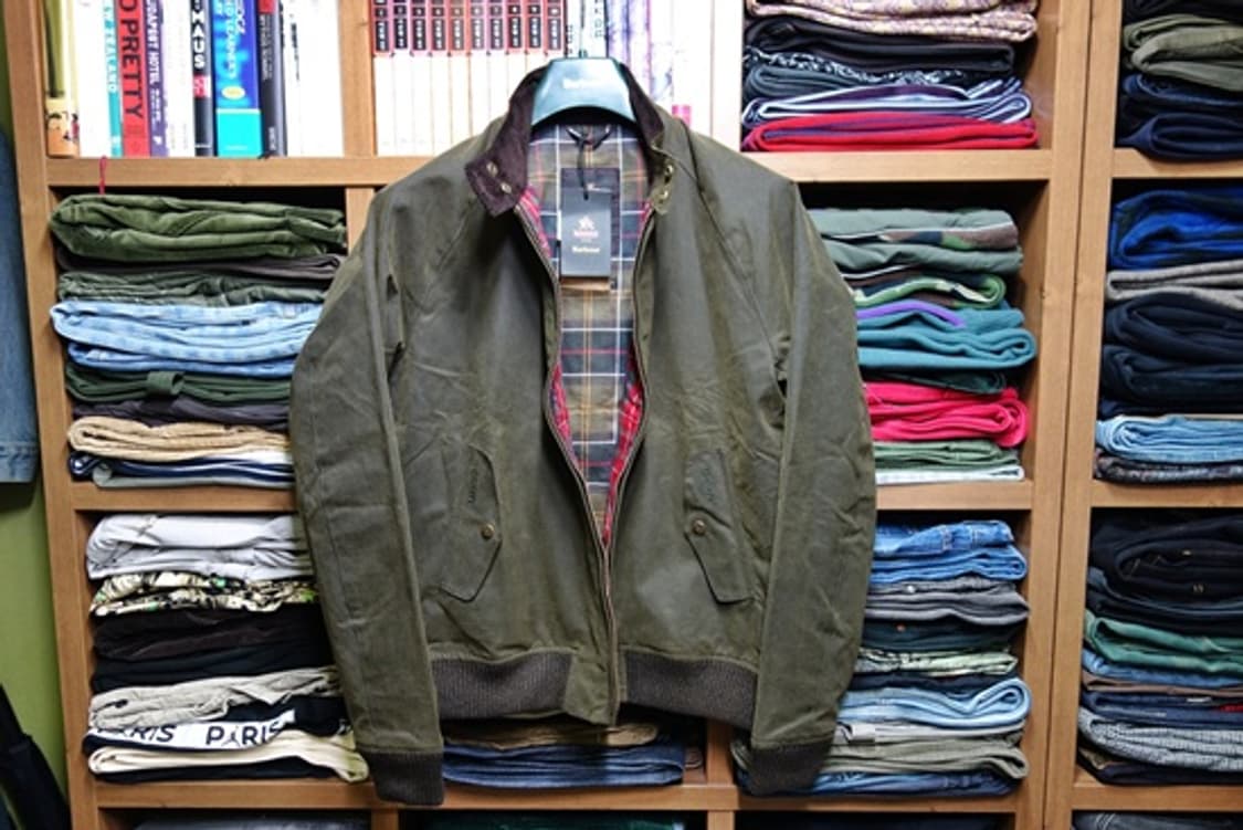 바버 x 바라쿠타 Baracuta Porton 왁스 자켓 L 100 상품이미지10