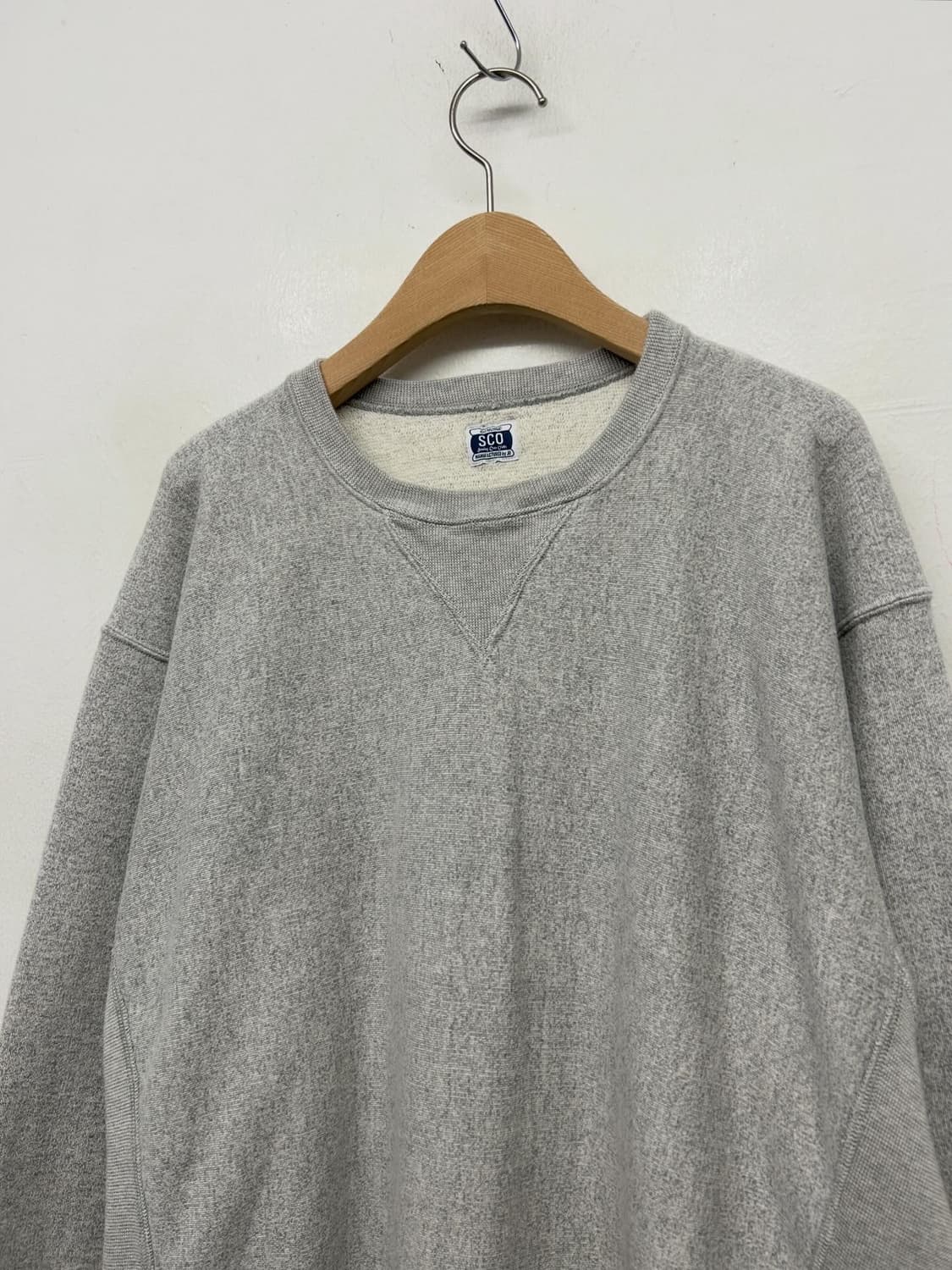 존불 SCO 리버스위브 스웻셔츠 (JAPAN MADE) 상품이미지2