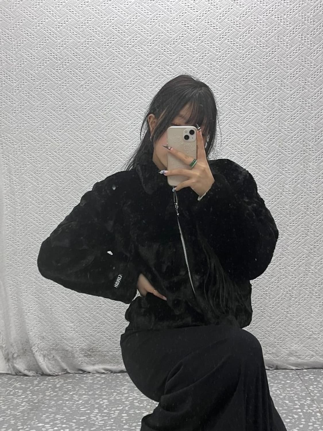 키르시 스트릿 모던시크 핀터감성 퍼 자켓 1 C07762 상품이미지2