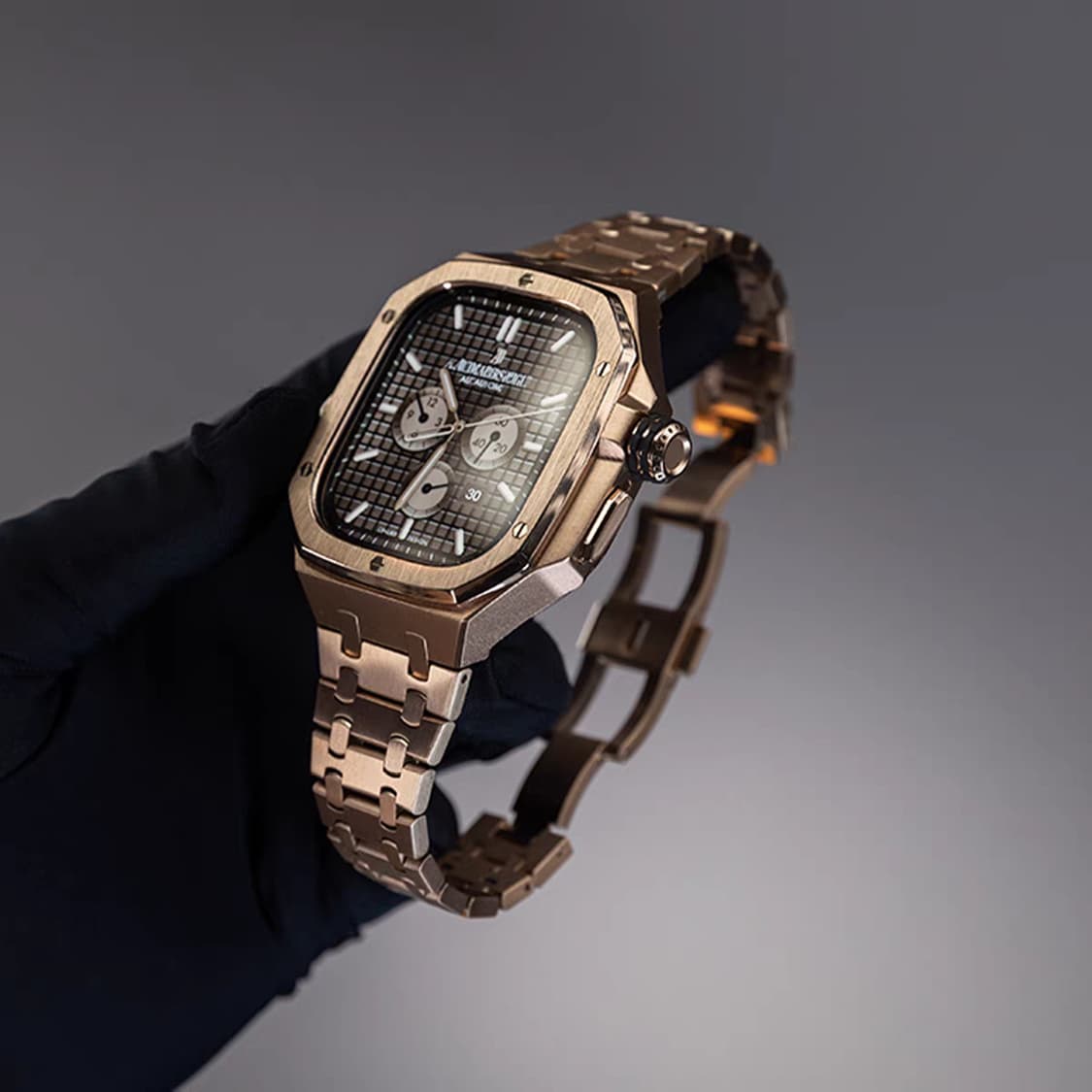 2026 커스텀 프리미엄 메탈 애플워치 울트라 49mm 스트랩 케이스 상품이미지2