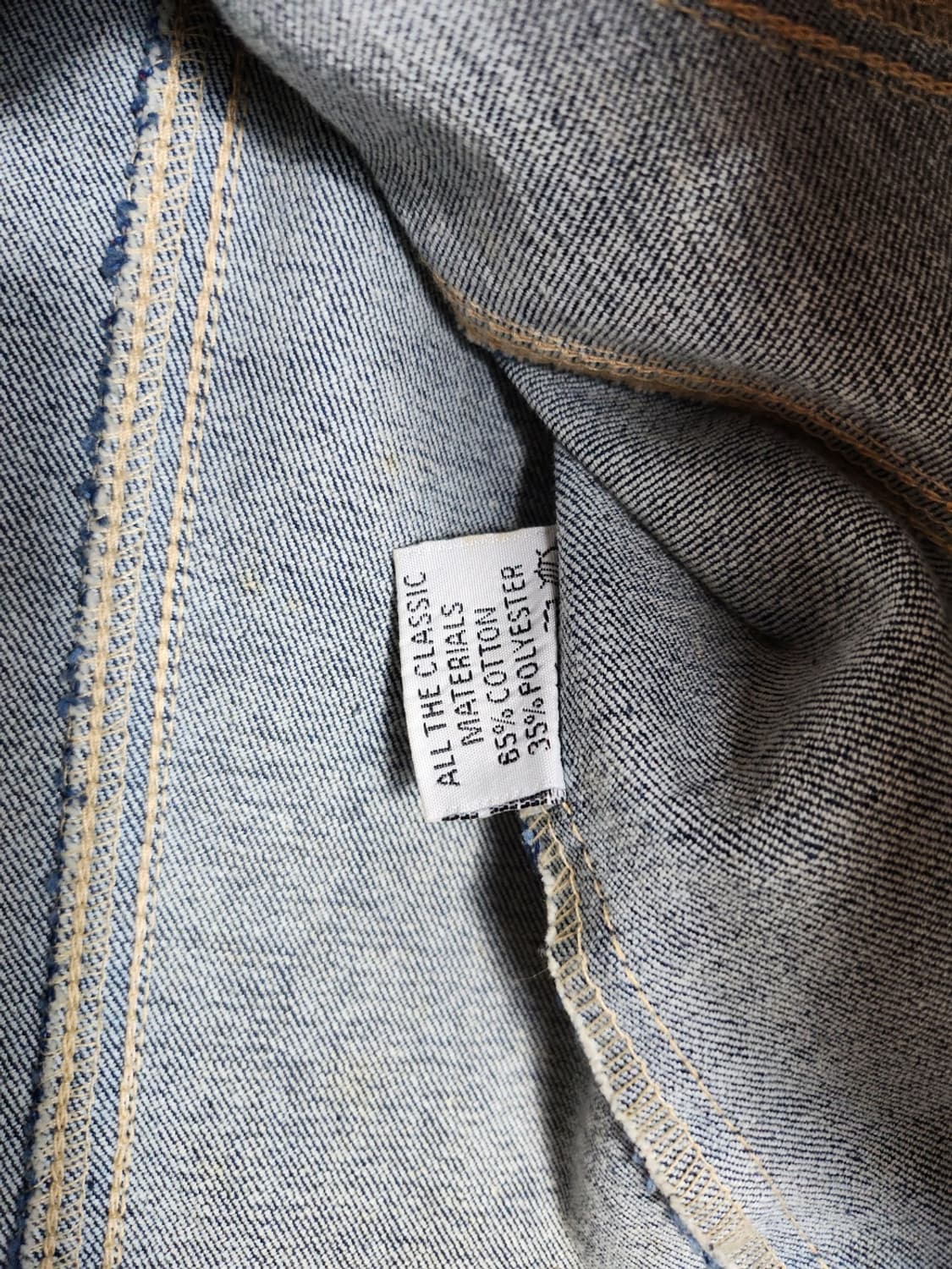 빈티지 패턴 청자켓 상품이미지5