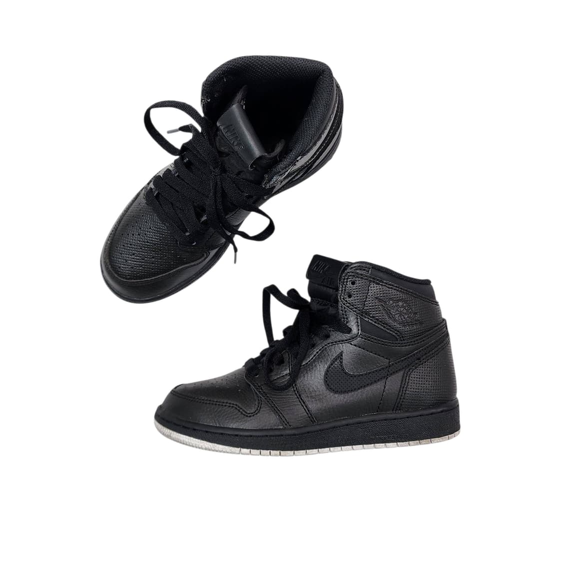 225 NIKE 나이키 에어 조던 레트로 하이 블랙 상품이미지1