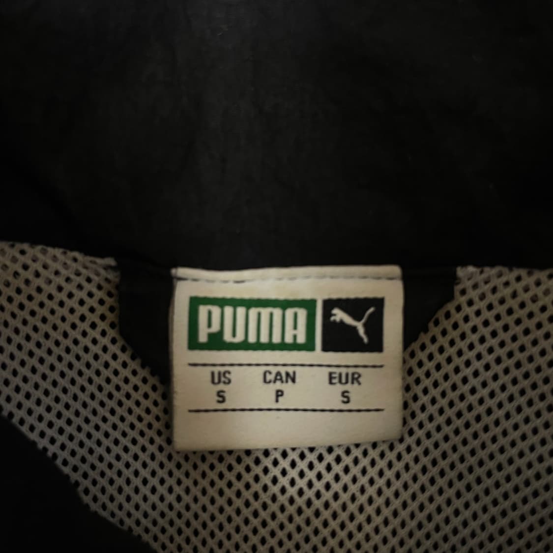 푸마 블랙 삼색컬러 바람막이 자켓 S 상품이미지4