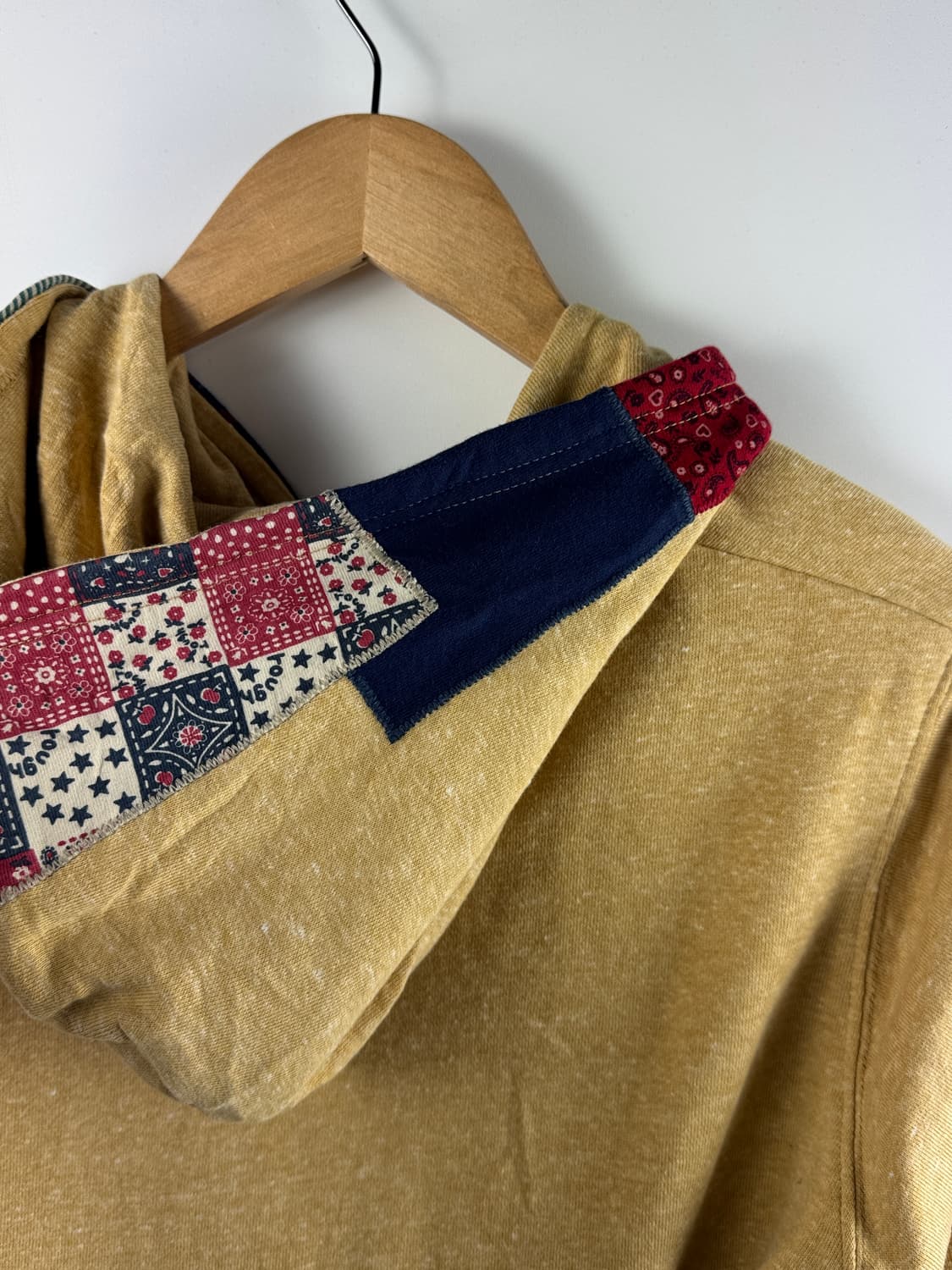 JPN 러프 히피 하구미 패치 후드집업 상품이미지5